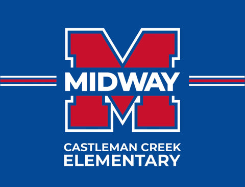 Midway Castleman Creek Elementary Yardsy Sign yard sign