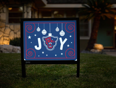 Midway District Joy Yardsy Sign yard sign