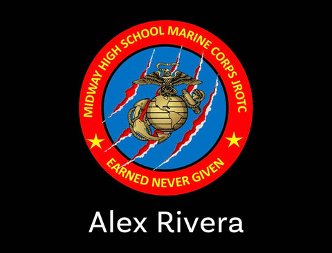 Midway High School Mcjrotc Custom Yardsy Sign yard sign