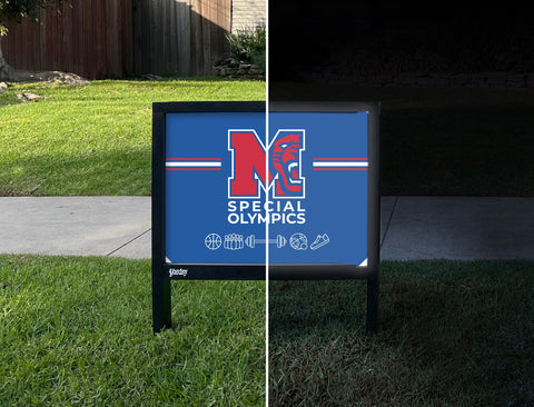 Midway High School Special Olympics Yardsy Sign yard sign