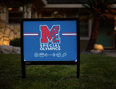 Midway High School Special Olympics Yardsy Sign yard sign