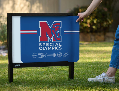 Midway High School Special Olympics Yardsy Sign yard sign