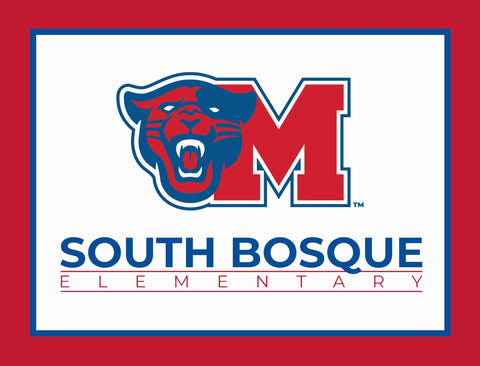 Midway South Bosque Elementary School Yardsy Sign yard sign
