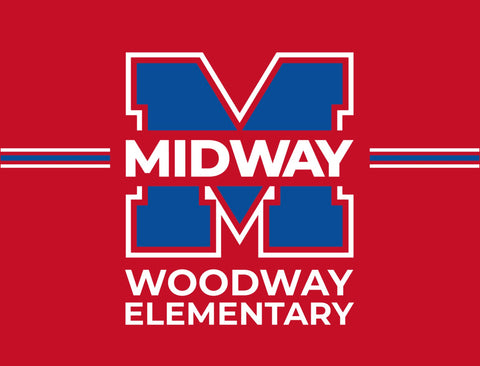 Midway Woodway Elementary Yardsy Sign yard sign