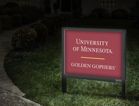 Minnesota Golden Gophers Maroon Yardsy Sign Walkway
