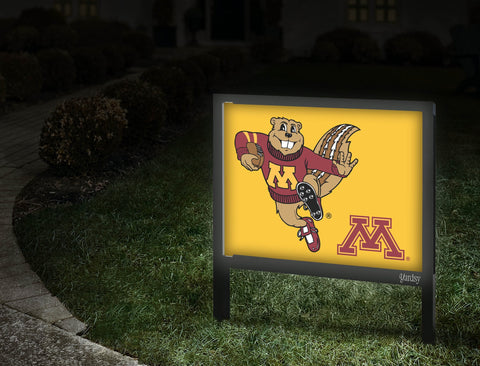Minnesota Goldy Football Yardsy Sign