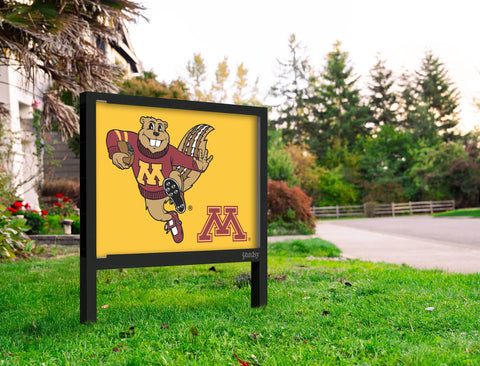 Minnesota Goldy Football Yardsy Sign