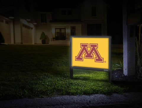 Minnesota M Gold Yardsy Sign