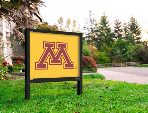 Minnesota M Gold Yardsy Sign