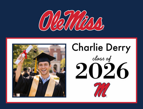 Mississippi Graduate Custom Yardsy Sign yard sign