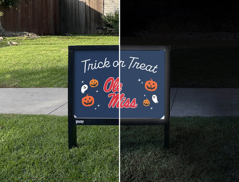 Mississippi Halloween Trick Or Treat Yardsy Sign yard sign