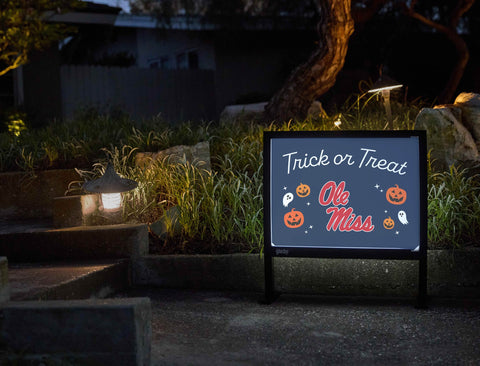 Mississippi Halloween Trick Or Treat Yardsy Sign yard sign