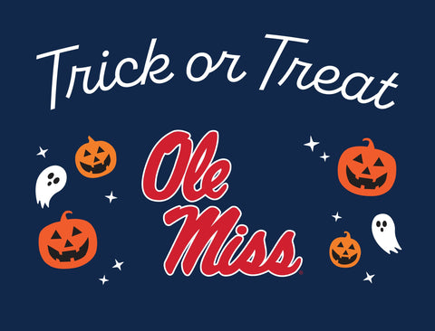 Mississippi Halloween Trick Or Treat Yardsy Sign yard sign