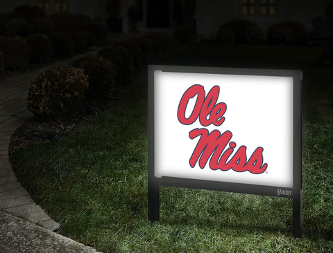 Mississippi Ole Miss White Walkway