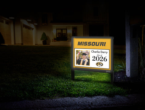 Missouri Graduate Custom Yardsy Sign yard sign