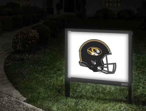 Missouri Helmet Mark White Yardsy Sign
