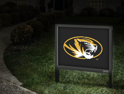 Missouri Tiger Athletics Mark Black Yardsy Sign