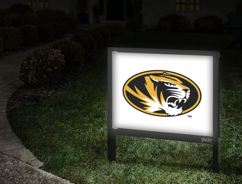 Missouri Tiger Athletics Mark White Yardsy Sign