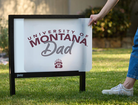 Montana Dad Yardsy Sign yard sign