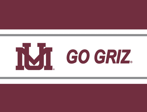Montana Go Griz Maroon Yardsy Sign yard sign