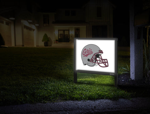Montana Helmet Mark White Yardsy Sign