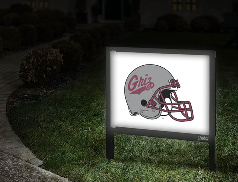 Montana Helmet Mark White Yardsy Sign