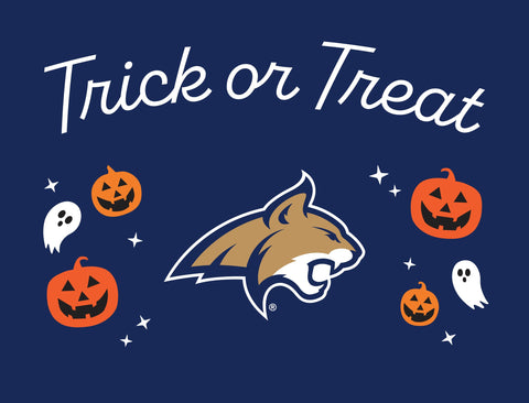 Montana State Halloween Trick Or Treat Yardsy Sign yard sign