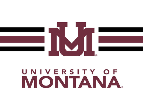 Montana Um White Yardsy Sign yard sign