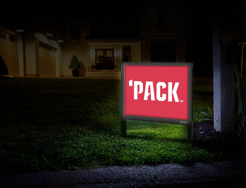 NC State Pack Red Yardsy Sign