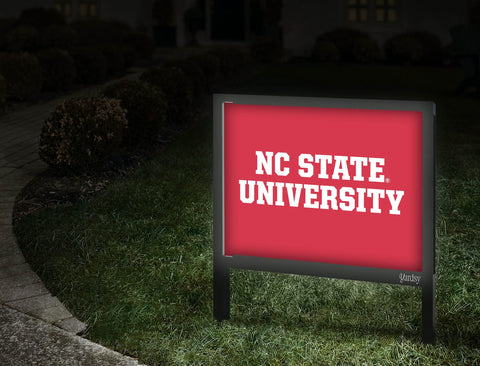 NC State University Red Yardsy Sign