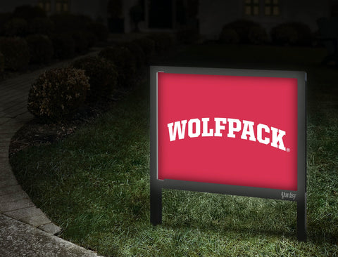 NC State Wolfpack Red Yardsy Sign