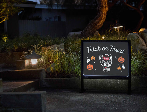 NCS Halloween Trick Or Treat Yardsy Sign yard sign