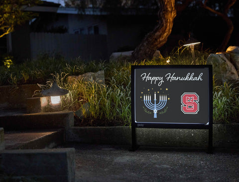NCS Happy Hanukkah Yardsy Sign yard sign
