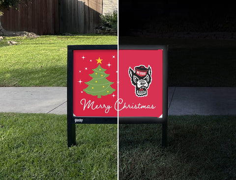 NCS Merry Christmas Yardsy Sign yard sign