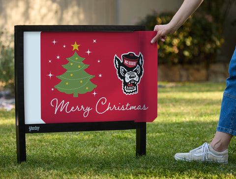 NCS Merry Christmas Yardsy Sign yard sign