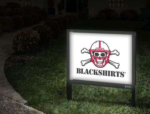 Nebraska Blackshirts White Walkway