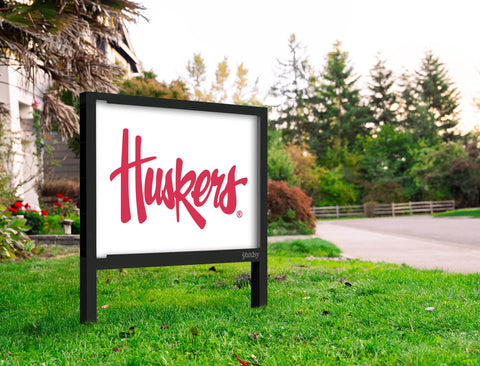 Nebraska Huskers White Yard