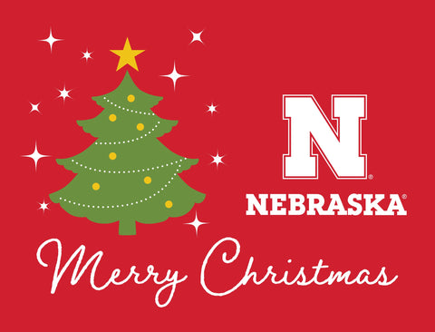 Nebraska Merry Christmas Yardsy Sign yard sign