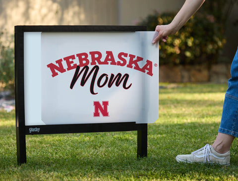 Nebraska Mom Yardsy Sign yard sign