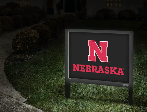 Nebraska N Mark Black Walkway