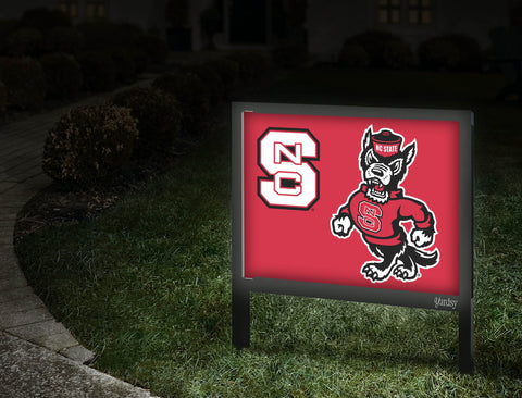 NCS Wolfpack Red Yardsy Sign
