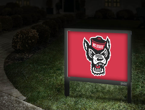 North Carolina State Wolfpack Red Yardsy Sign