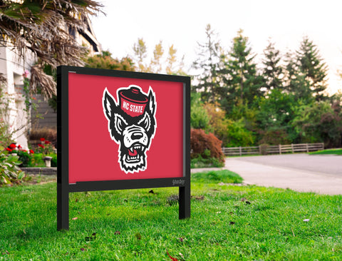 North Carolina State Wolfpack Red Yardsy Sign