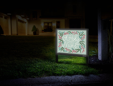 Oh Holy Night Yardsy Sign Mailbox