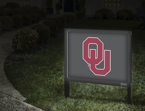 Oklahoma Athletics Mark Gray Yardsy Sign