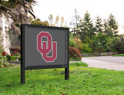 Oklahoma Athletics Mark Gray Yardsy Sign
