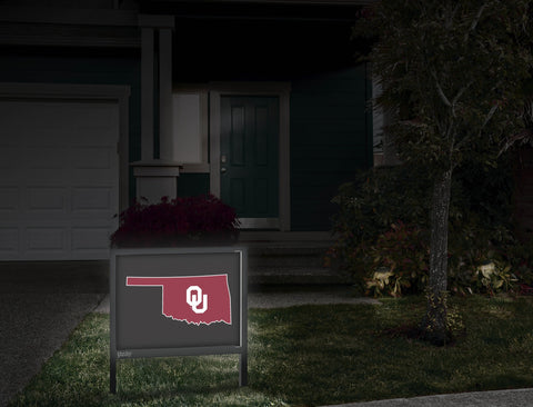 Oklahoma State Mark Black Yardsy Sign