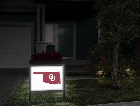 Oklahoma State Mark White Yardsy Sign