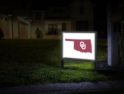 Oklahoma State Mark White Yardsy Sign