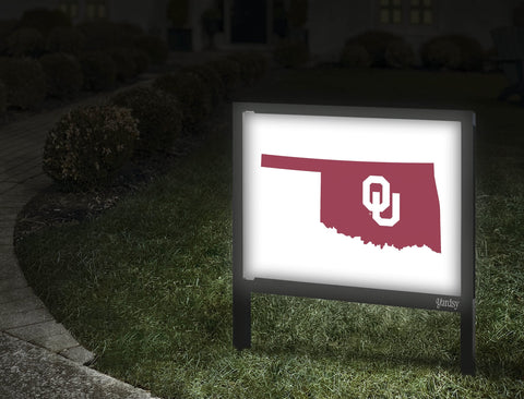 Oklahoma State Mark White Yardsy Sign